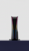 Coque de Personnalisation Noir Mat avec Éclairage LED RGB pour PS5