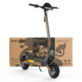 KuKirin Trotinette Électrique 48V 15.6Ah – 55km Autonomie Pliable Tout-Terrain avec Double Amortissement, Plateau Anti-Dérapant & LEDs