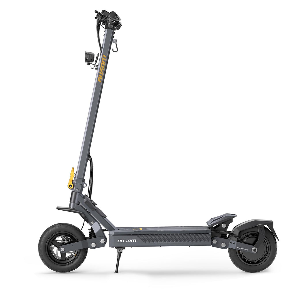 Ausom Gosoul 2 / L2 Max Trottinette Électrique Adultes, Autonomie 70KM/90KM, Freins à Disque avec E-ABS, Idéale pour Les Déplacements Urbains, 10" trotinette électrique Pliable Tout Terrain