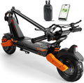 isinwheel GT1Dual Trottinette Électrique Adulte Tout Terrain, Double Moteur Commutable, Batterie 48V 13Ah 60 km Autonomie, Pneus 10" Off-Road, Clignotants LED, Double Frein, Pliable, Charge Max 150 kg