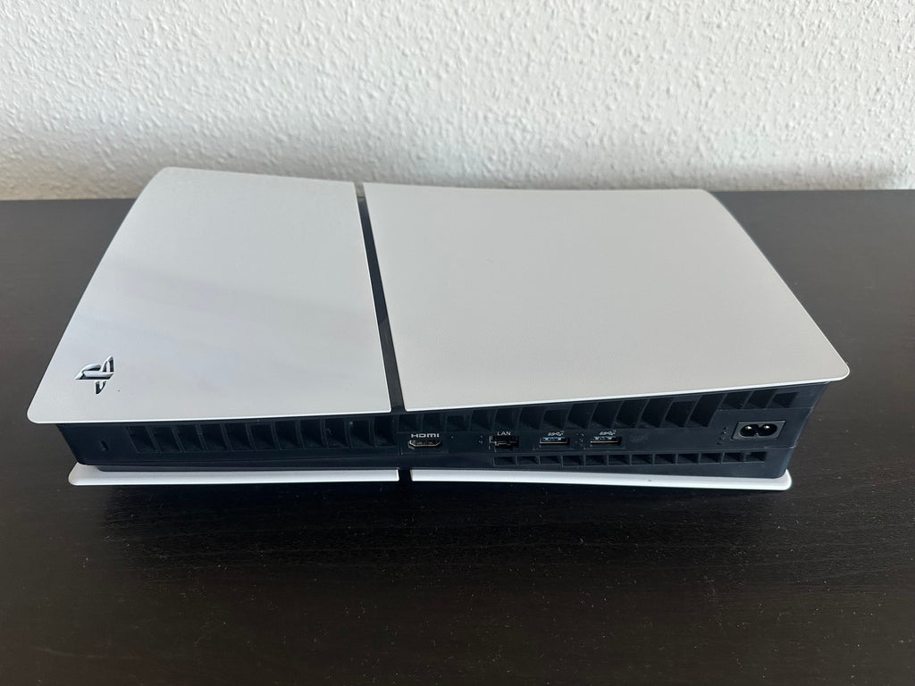 Pack Sony PlayStation®5 Digital Edition (Slim) 825 Go – Inclus 2 Manettes DualSense® (Blanche & Rouge)