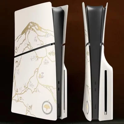 Coque PS5 "Ghost of Yôtei" – Édition Limitée Carte & Mont Yôtei (Faceplates Slim / Fat / Pro)