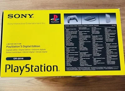 Pack PS5™ Digital Edition – Édition Limitée 30ème Anniversaire + Lecteur de Disque Sony Officiel (Neufs)