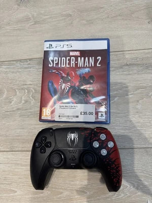 Console PlayStation 5 Édition Limitée Marvel's Spider-Man 2 – Pack Complet en Boîte (+ Jeu Physique & Manette Collector)