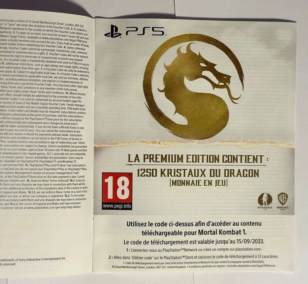 Pack PlayStation 5 Standard + 2 Manettes DualSense + SSD Lexar 2 To + 5 Jeux