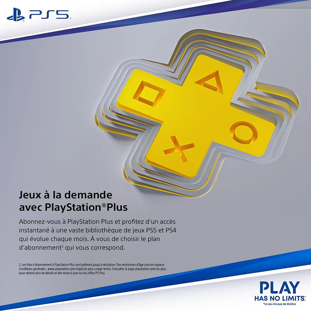 PlayStation®5 Slim Edition (Modèle Standard avec Lecteur de Disque)