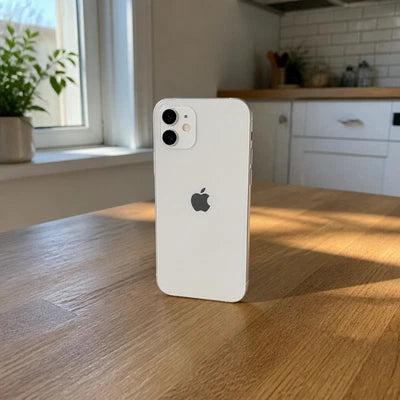 Apple iPhone 12 Blanc — Débloqué Tout Opérateur (64 Go / 128 Go)