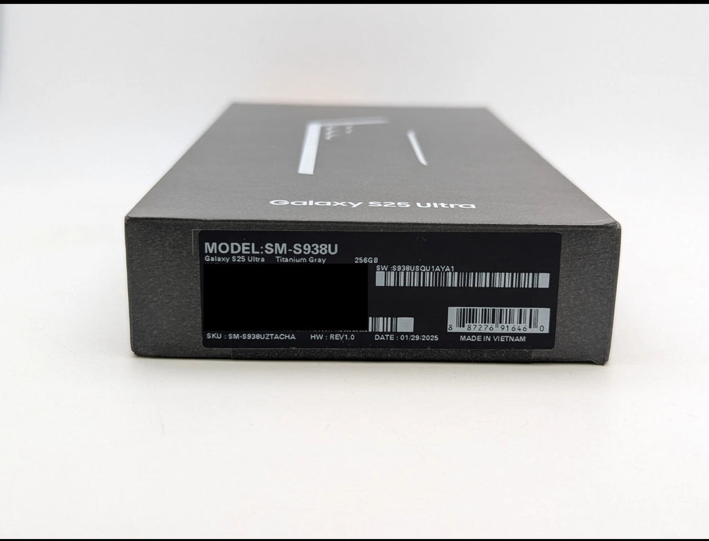 Samsung Galaxy S25 Ultra 256GB – Titanium Gray (État Neuf)
