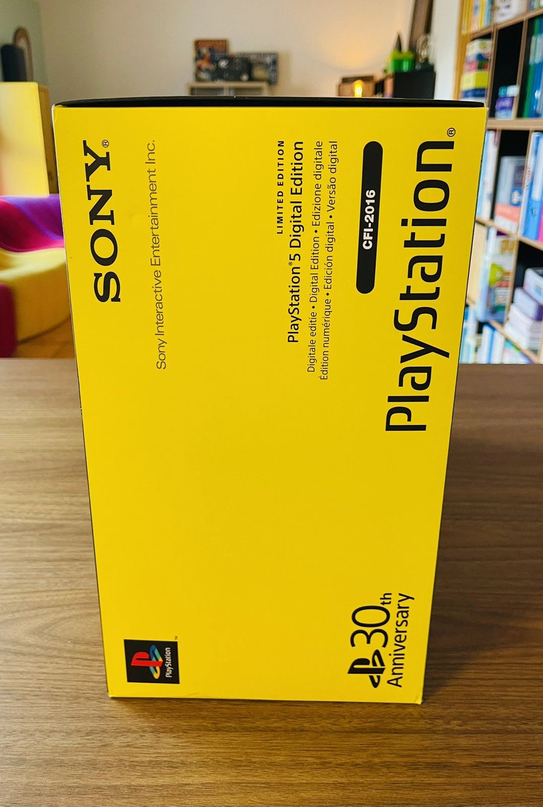 Pack PlayStation 5 Édition Numérique Slim 1 To – Édition Limitée 30ème Anniversaire + Lecteur de Disque Externe