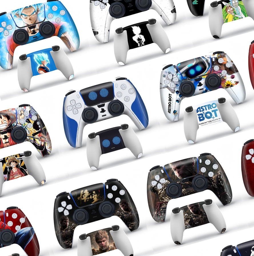 Manette Sans Fil P5 pour PlayStation 5 – Style Noir Minuit & Éditions Custom