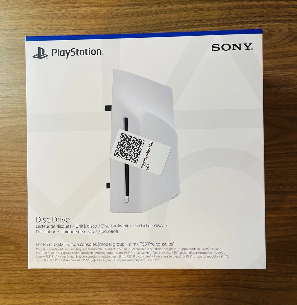 Pack PlayStation 5 Édition Numérique Slim 1 To – Édition Limitée 30ème Anniversaire + Lecteur de Disque Externe