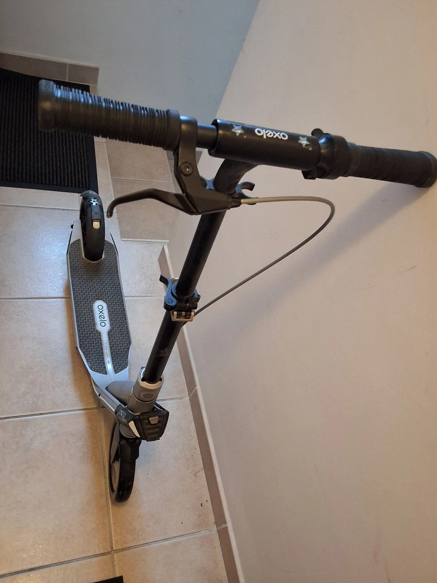 Trottinette Pliable Oxelo Town en Aluminium – Frein au Guidon