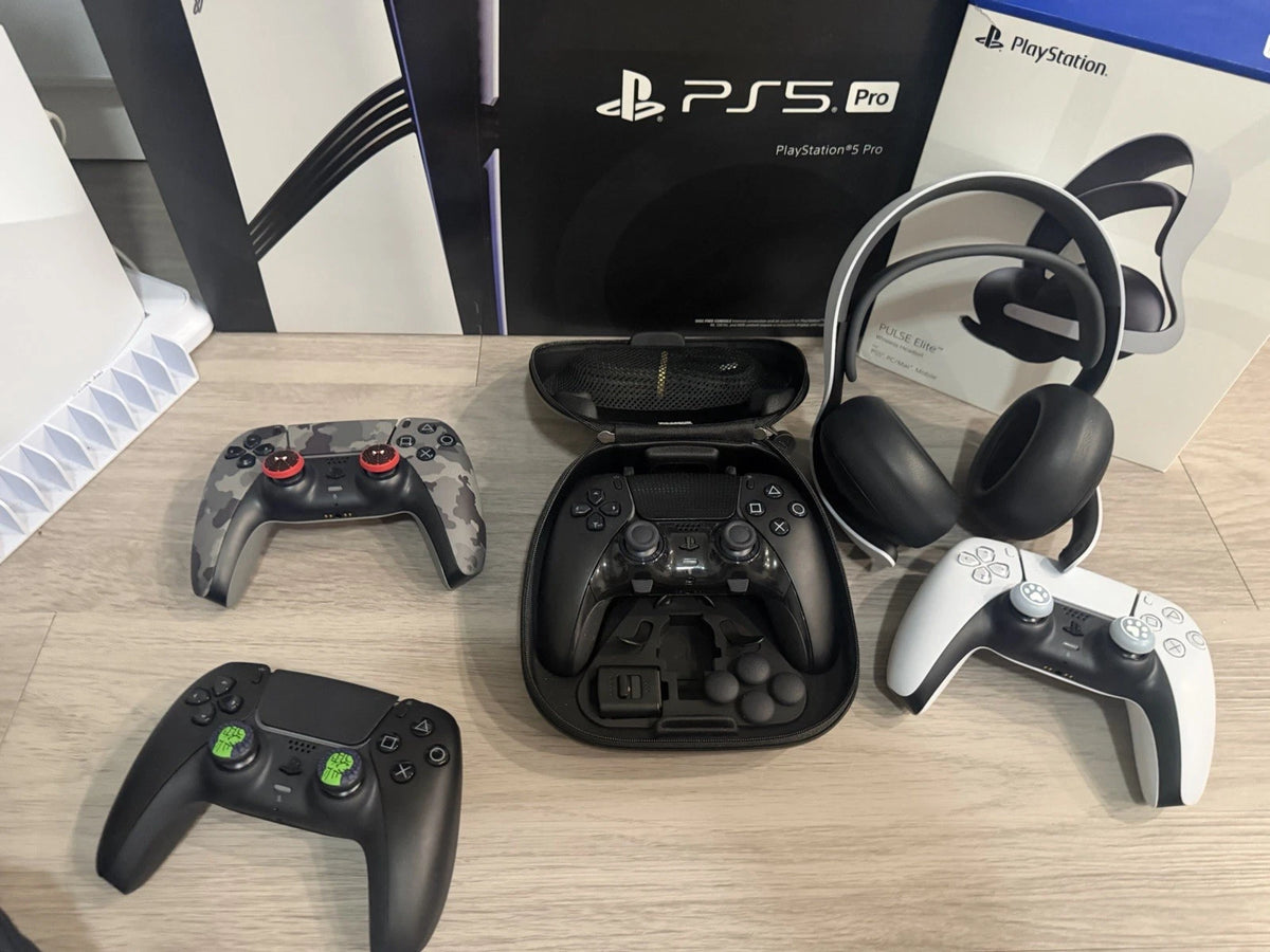 Mega Lot PlayStation 5 Pro — Pack Ultime Next-Gen (Console PS5 Pro, PlayStation Portal, Casque PULSE Elite, DualSense Edge & Accessoires)