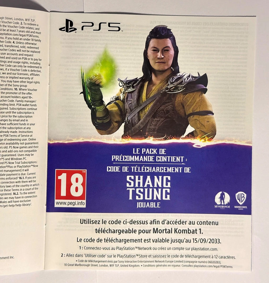 Pack PlayStation 5 Standard + 2 Manettes DualSense + SSD Lexar 2 To + 5 Jeux