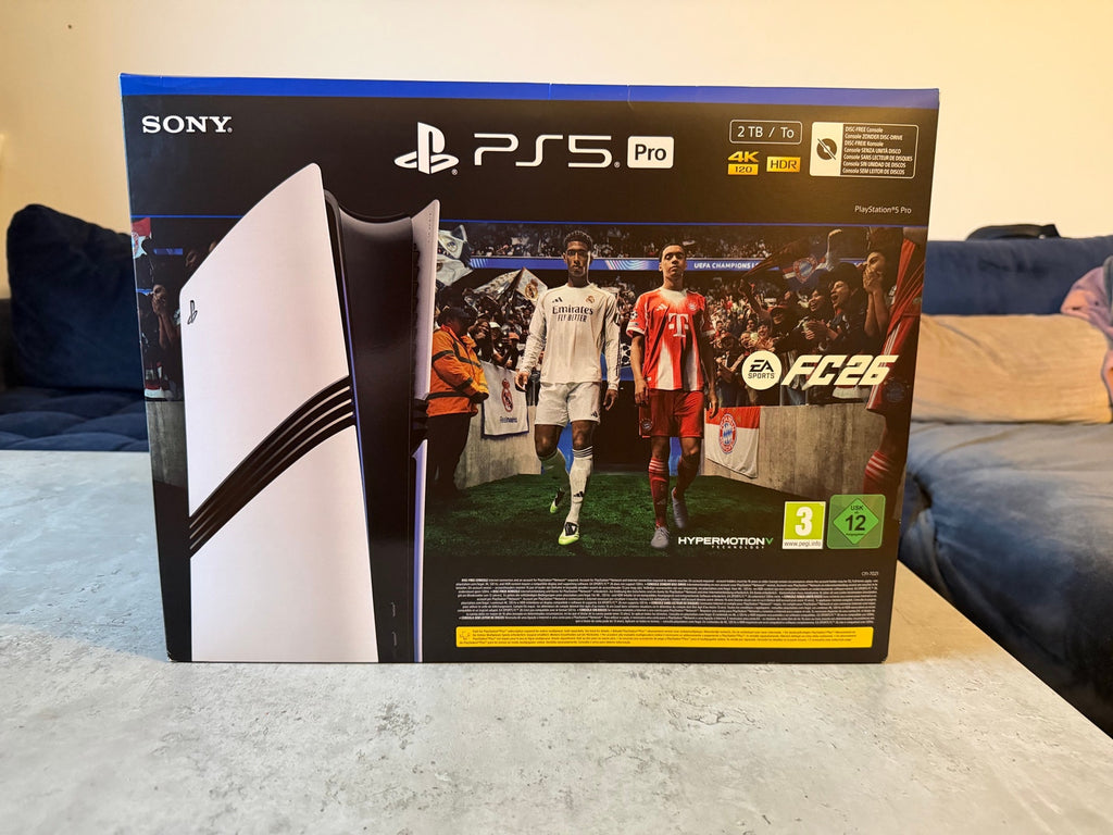 Console Sony PlayStation 5 Pro (2 To SSD) – Pack Complet avec Manette DualSense