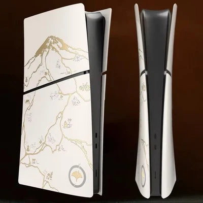 Coque PS5 "Ghost of Yôtei" – Édition Limitée Carte & Mont Yôtei (Faceplates Slim / Fat / Pro)