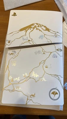 Coque PS5 "Ghost of Yôtei" – Édition Limitée Carte & Mont Yôtei (Faceplates Slim / Fat / Pro)