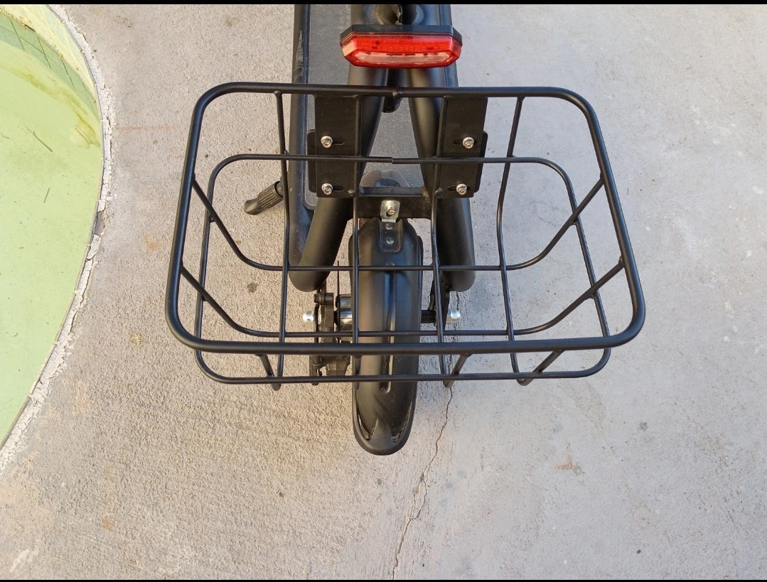 Trottinette Électrique Confort avec Siège & Panier – Seconde Main Certifiée