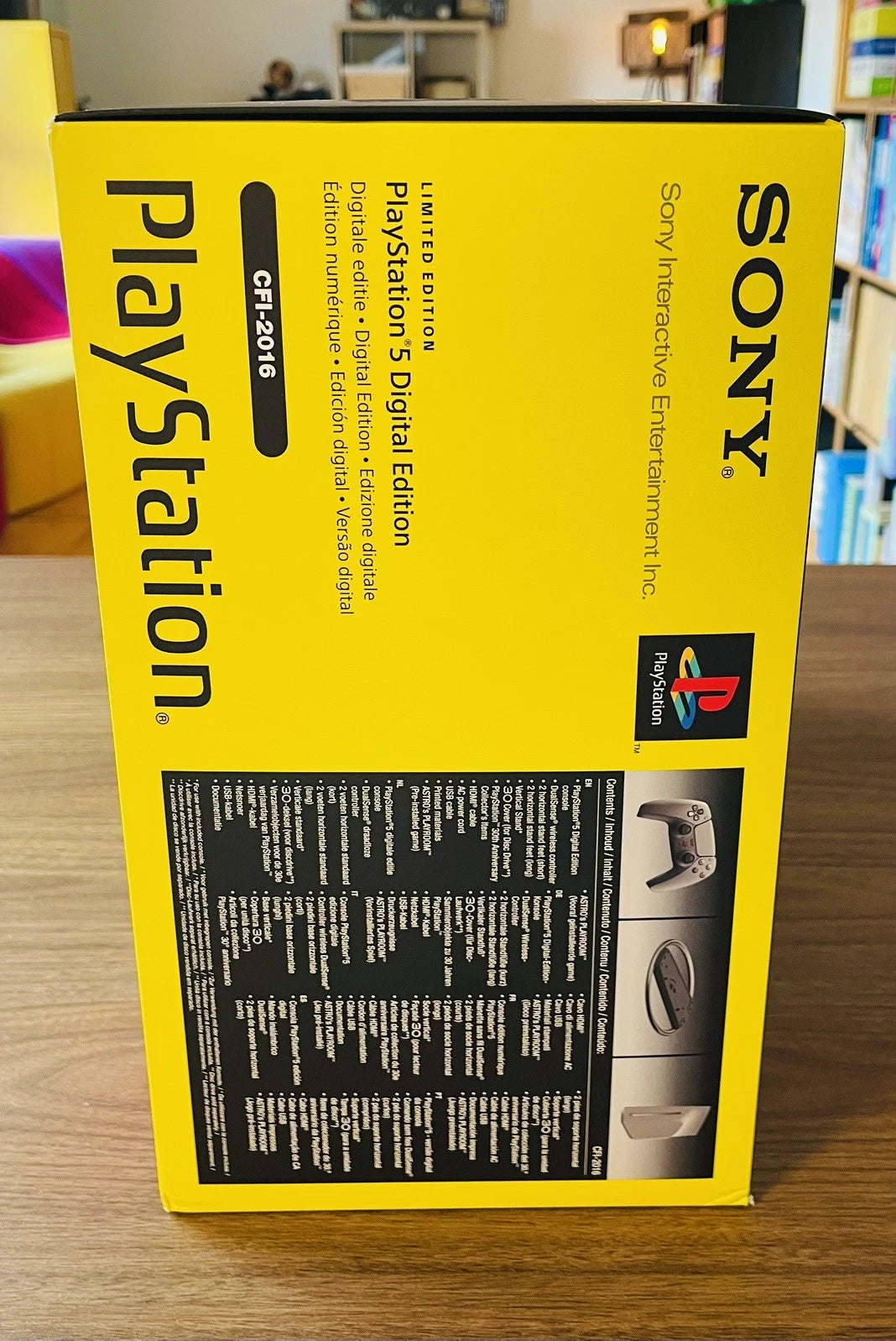 Pack PlayStation 5 Édition Numérique Slim 1 To – Édition Limitée 30ème Anniversaire + Lecteur de Disque Externe