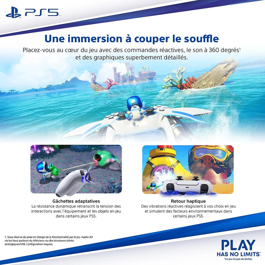 PlayStation®5 Slim Edition (Modèle Standard avec Lecteur de Disque)