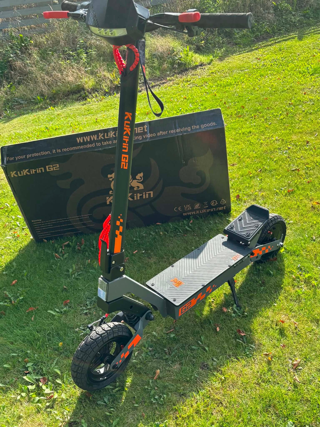 Trottinette Électrique KuKirin G2 – Performance, Confort & Tout-Terrain