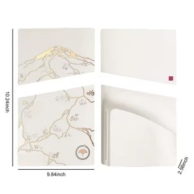 Coque PS5 "Ghost of Yôtei" – Édition Limitée Carte & Mont Yôtei (Faceplates Slim / Fat / Pro)