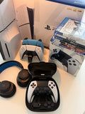 Pack Ultime Console Sony PlayStation 5 + Manette DualSense Edge + Casque SteelSeries + 2 Manettes + 6 Jeux