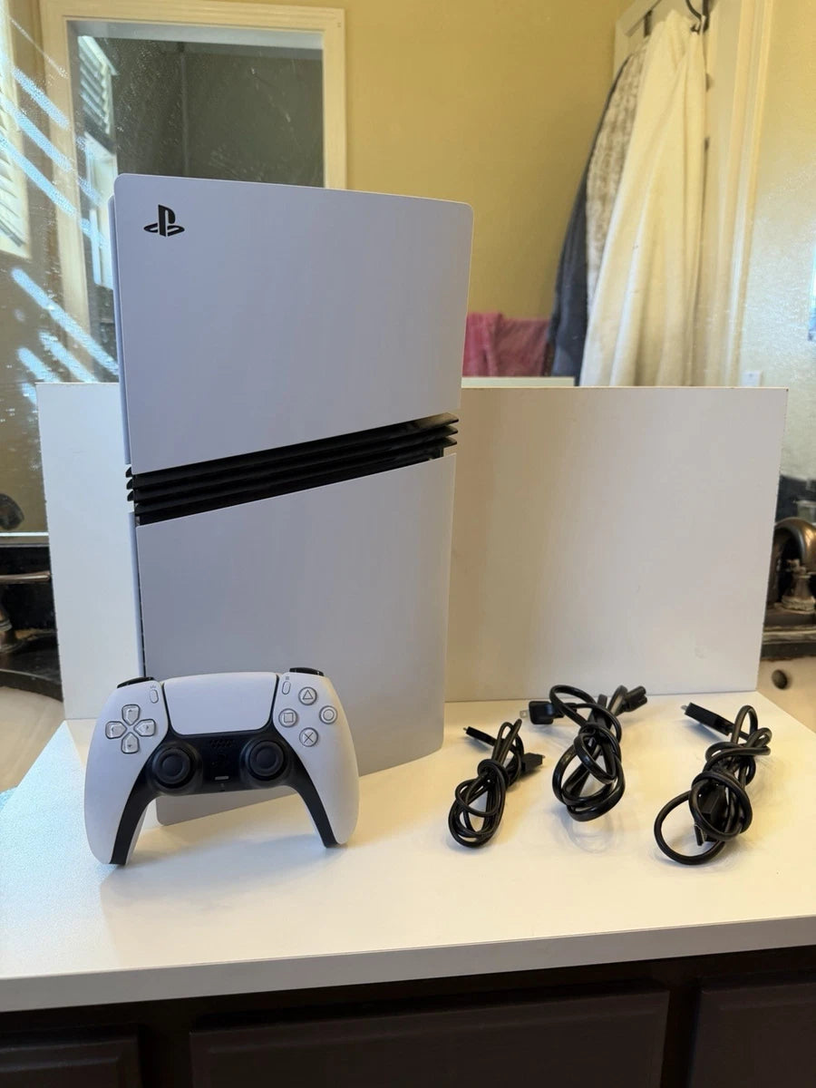Sony PlayStation 5 Pro - SSD 2 To - Console de Jeux Blanche (Excellent État)