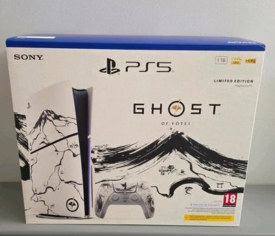 Console PS5™ Édition Limitée Ghost of Yōtei – Neuf Scellé (Modèle CFI-2016 avec Lecteur)