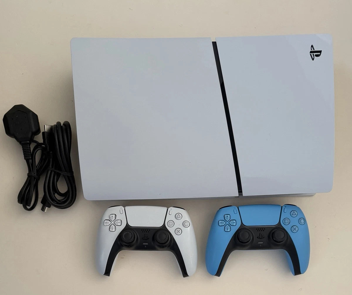 Pack PlayStation 5 Slim Digital Edition (1 To) + 2 Manettes DualSense