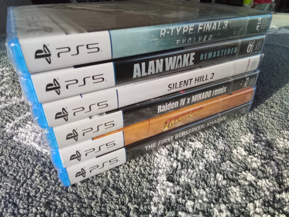 Lot de 6 Jeux PS5 Rares & Incontournables - Neufs sous Blister (Version Française)
