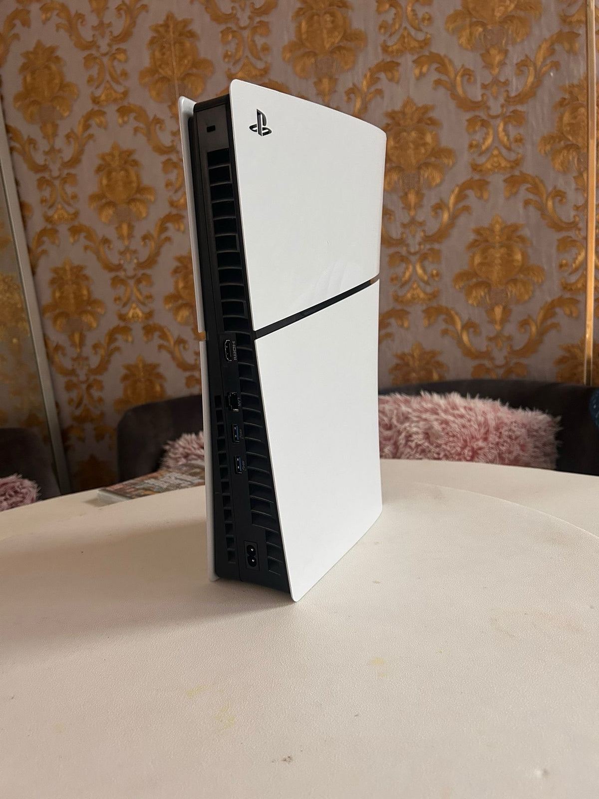 Sony PlayStation 5 Slim Disc Edition – Mega Pack avec 3 Manettes + 6 Jeux Physiques (GTA V, FIFA 23, The Last of Us...)