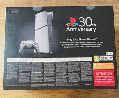 Pack PS5™ Digital Edition – Édition Limitée 30ème Anniversaire + Lecteur de Disque Sony Officiel (Neufs)