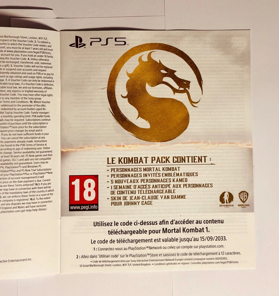 Pack PlayStation 5 Standard + 2 Manettes DualSense + SSD Lexar 2 To + 5 Jeux