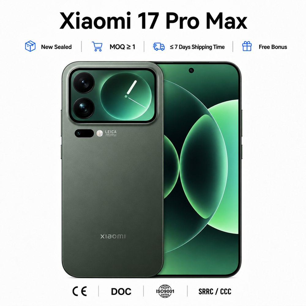 Smartphone Xiaomi 17 Pro Max 5G (1 To / 16 Go RAM) – Débloqué Tout Opérateur