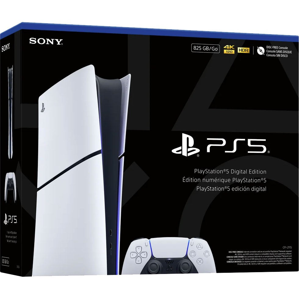Console de jeux vidéo Sony PlayStation 5 Slim Digital PS5