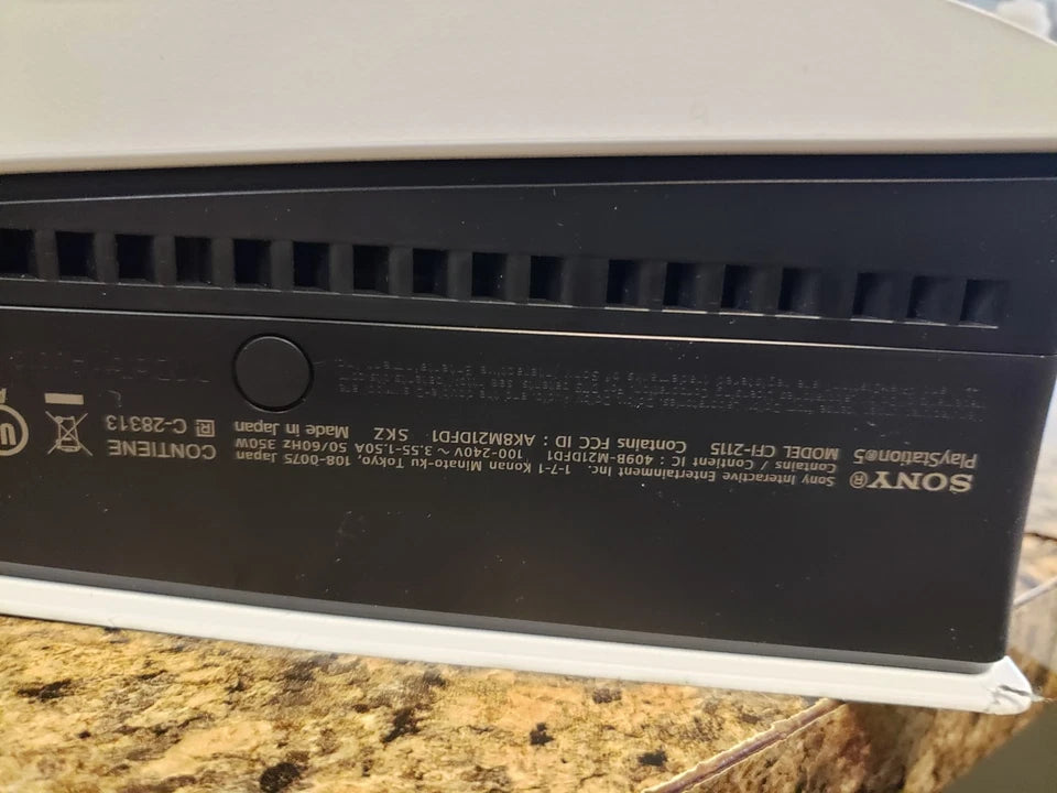 Sony PlayStation 5 Slim (Édition Disque) - Blanche - Modèle CFI-2115